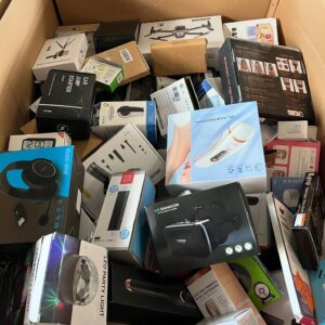 Buy 6 Pallets of Electronics – 246 Units of Premium Audio & Security Gear!