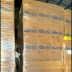 Dixie® 10.25" Jumbo Wrapped Plastic Straws, Red (96 Case Per Pallet)