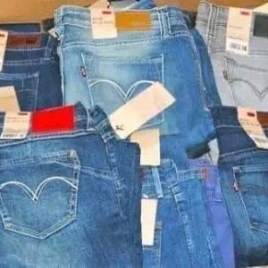 Buy Mixed Branded Zara & Levi’s Jeans – 200 pieces Premium Wholesale Denim for Men & Women - Image 7