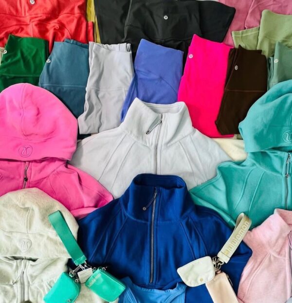 Mixed Lululemon Clothing Pallet for Sale