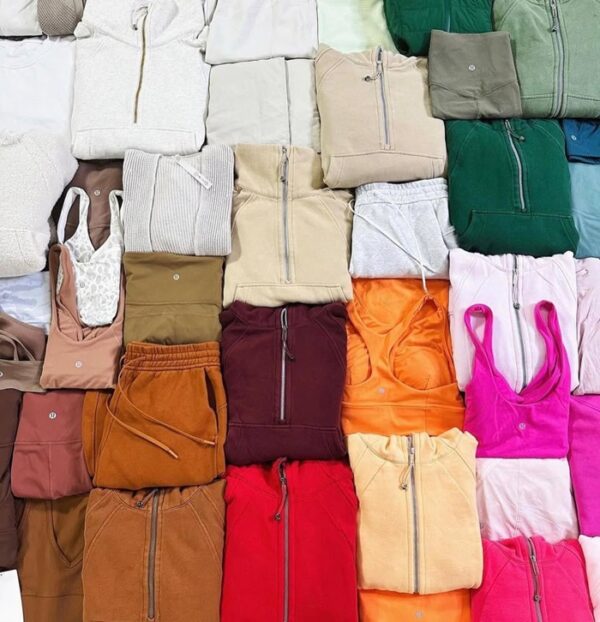 Mixed Lululemon Clothing Pallet for Sale